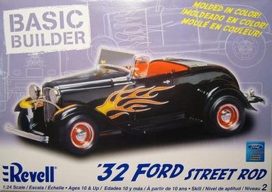 1/24 BASIC BUILDER 1932 FORD STREET ROD №1