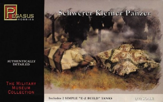 1/72 Schwerer Kleiner Panzer Tank (2) (Snap) №1