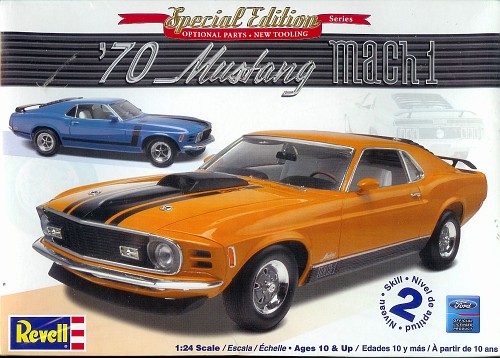 854203 1/24 1970 Ford Mustang Mach I №1