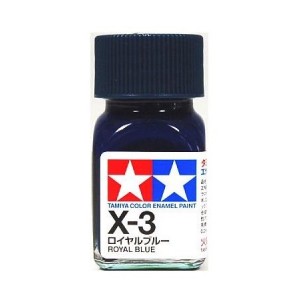 Х-3 Royal Blue (Королев. синяя) краска эмаль 10 мл. №1