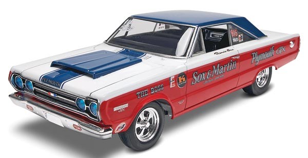 1/25 1967 Plymouth GTX Sox & Martin Drag Car №1