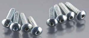 Button Head Sheet Metal Screws 2x3/8" (8) №1