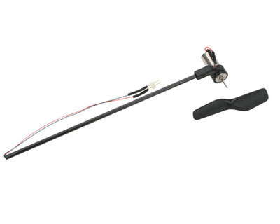 Tail Boom Assembly w/Tail Motor/Rotor/Mount for Blade mSR №1