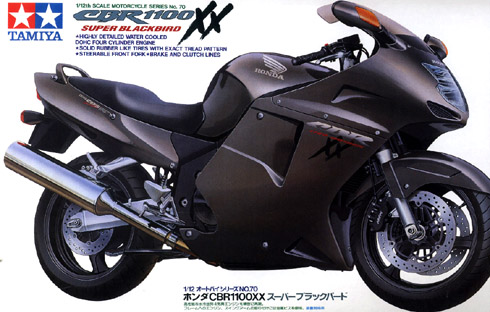 14070 1/12 HONDA CBR1100 XX S.BLACKBIRD №1
