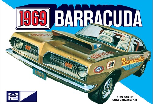 1/25 1969 Plymouth Barracuda №1