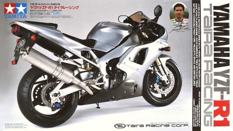 14074 1/12 YAMAHA YZF-R1 TAIRA RACING №1