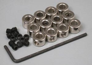 Plated Wheel Collar 5/32 (12) №1