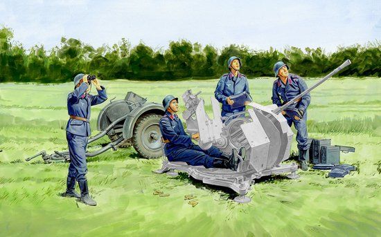 6368 1/35 2CM FLAK CREW W/SDAH №1