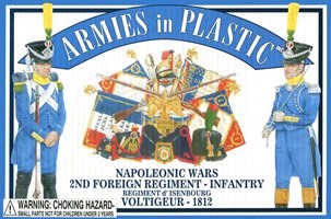 1/32 Napoleonic Wars 1812 2nd Foreign Regiment Infantry German Voltigeur (20)