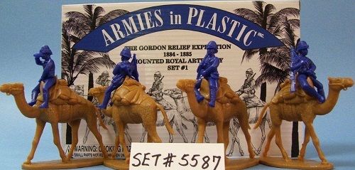 1/32 Gordon Relief Expedition 1884-85 Royal Camel Artillery Set #1 (4 Mtd) №1