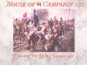 1/72 English Civil War: English Command Set (32) №1