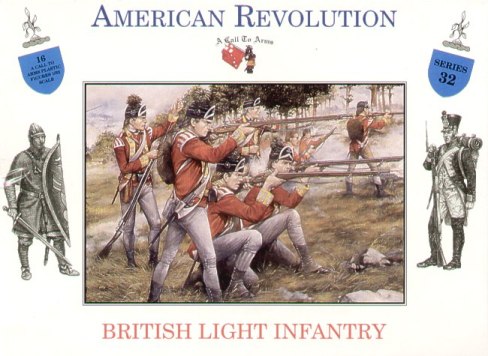 1/32 Revolutionary War: British Light Infantry (16) №1