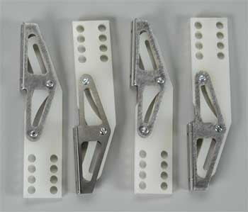 345 Fowler Flap Hinges 1/5 & 1/4 Scale (4) №1