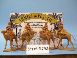 1/32 Gordon Relief Expedition 1884-85 Camel Infantry Set #2 (4 Mtd) №1