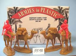 1/32 Egypt & Sudan 1882 British Camel Corp Set #3 (2 Mtd + 2 Camels) №1