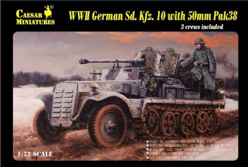 1/72 WWII German SdKfz 10 Half №1