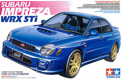 1/24 SUBARU IMPREZA WRX STI №1