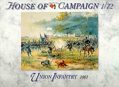1/72 American Civil War: 1861 Union Infantry (32) №1