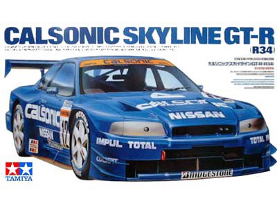 1/24 Calsonic  GT-R (R34) №1