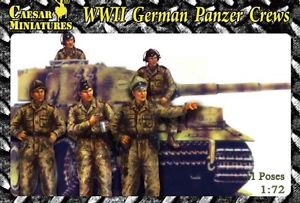 1/72 WWII German Panzer Crews №1