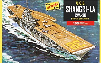 1/900 U.S.S. Shangri-La CVA-38 Aircraft Carrier №1