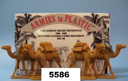 1/32 Gordon Relief Expedition 1884-85 Camel Regiment Set #3 (2 Mtd + 2 Camels) №1
