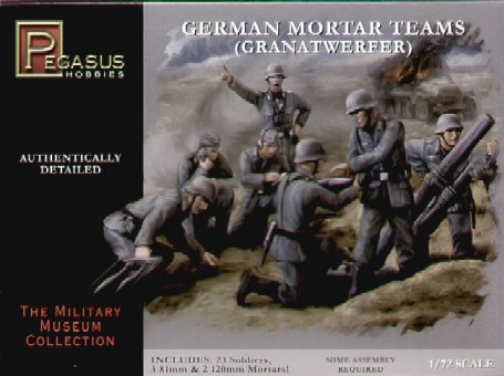 1/72 German Mortar Team (23) №1