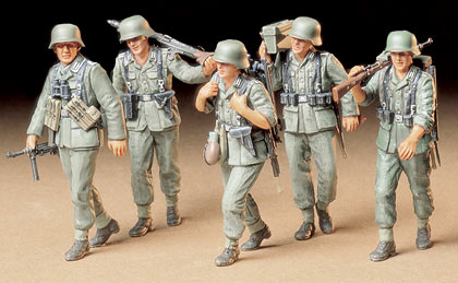 1/35 German Machine Gun Crew №1