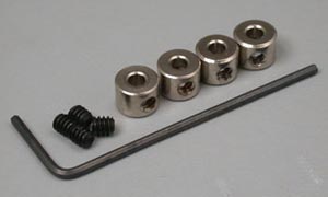 Plated Wheel Collar 3/32 (4) №1