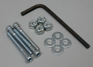 Bolt Set/Locknuts 4-40x1&" (4) №1