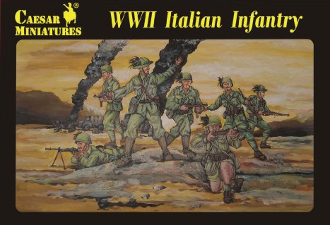 1/72 WWII Italian Infantry №1