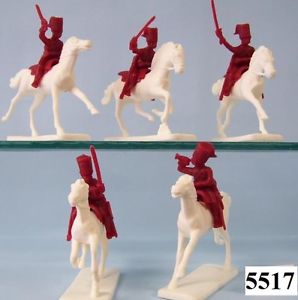1/32 Crimean War 1854 8th Hussars Charge of the Light Brigade (5 Mtd) №1