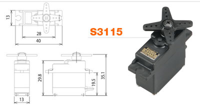 S3115 Precision Micro Mini Servo №1