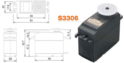 Servo S 3306 MG №1