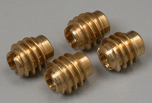 BRASS THREADED INSERT 8-32 (4) №1