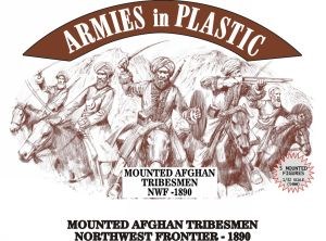 1/32 Afghan Tribesmen Northwest Frontier 1890 (5 Mtd) №1