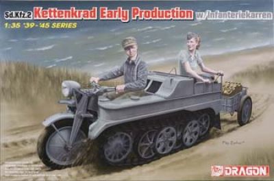 1/35 Sd.Kfz.2 Kettenkrad w/Infanteriekarren №1