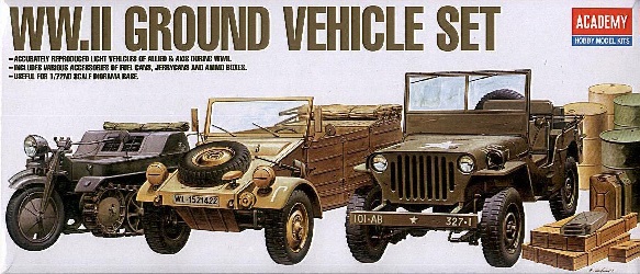 13416 1/72 WWII VEHICLE SET(3) №1