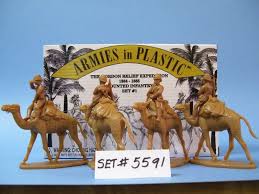 1/32 Gordon Relief Expedition 1884-85 Camel Infantry Set #1 (4 Mtd) №1
