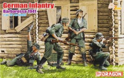 6580 1/35 German Infantry Barbarossa 1941 №1