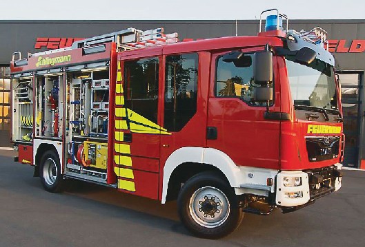 1/24 MAN TGM/Schlingmann HFL20 Varus 4x4 Fire Engine Truck №1