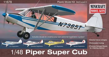 1/48 PIPER SUPER CUB №1