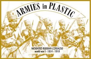 1/32 WWI 1914-18 Russian Cossacks (5 Mtd)