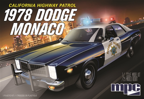 1/25 1978 Dodge Monaco CHP Police Car