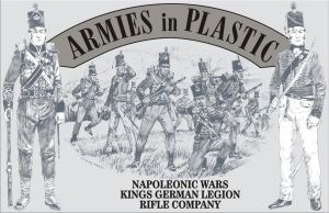 1/32 Napoleonic Wars Kings German Legion Rifle Co. (16)