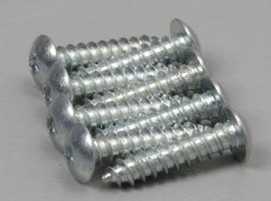 Button Head Sheet Metal Screws 4x1/2" (8) №1
