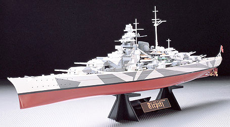 1/350 German Tirpitz Battleship Kit №1