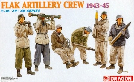 1/35 Flak Artillery Crew №1