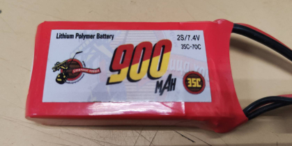 900MAH 7.4V 35C 2S1P LI-PO BATTERY PACK