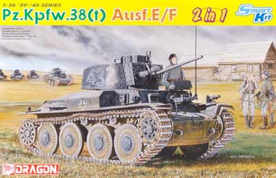 1/35 Pz.Kpfw.38(+)Ausf.E/F Smart Kit №1